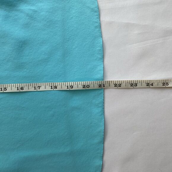 Lilly Pulitzer Silk Dusk Light Blue Racerback Tank Top Size Extra Small - Picture 12 of 14